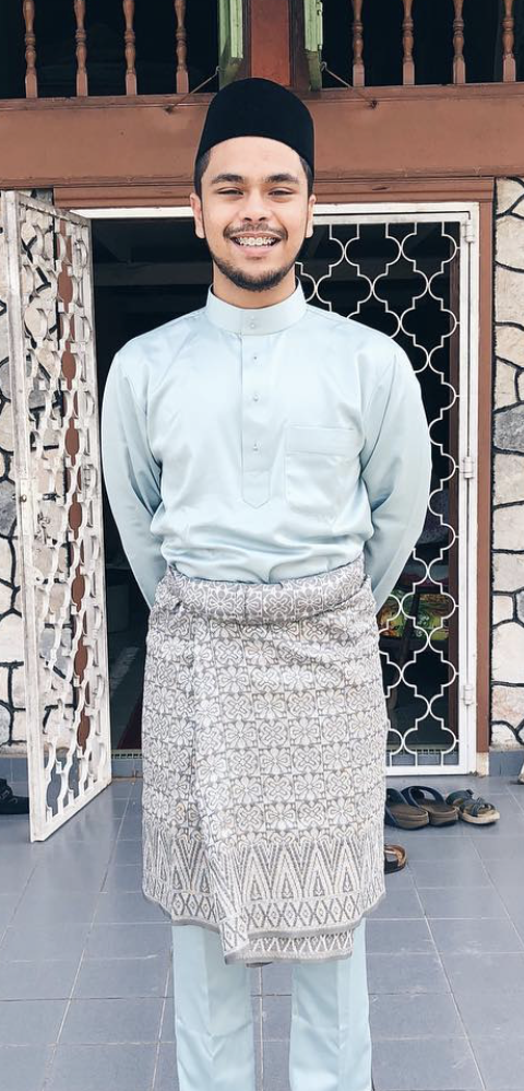 Gambar Azri selepas membina rutin pemakanan yang lebih konsisten